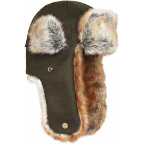 Stormy Kromer Northwoods Trapper Hat - Insulated Wool Winter Hat with Ear Flaps