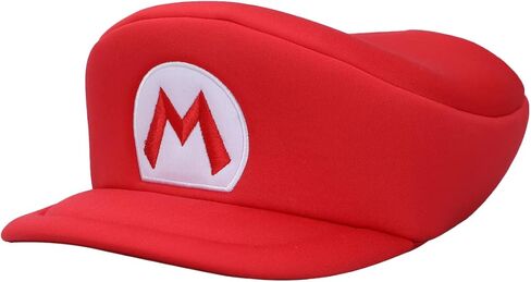 Super Mario Bros Embroidered Mario M Patch Men's Red Beret Cap in Kuwait