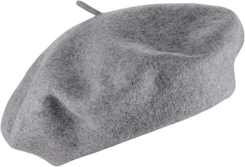 NYFASHION101 French Style Lightweight Casual Classic Solid Color Wool Beret in Kuwait