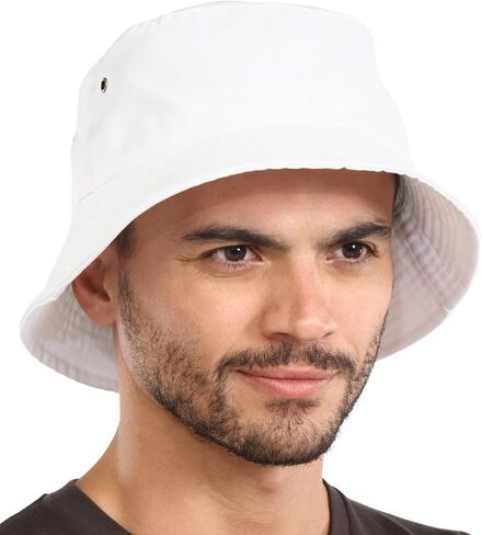 Summer Bucket Hat for Women - Fisherman Hat - Beach Bucket Hats for Men - Women's Summer Hat - Bucket Sun Hats for Protection in Kuwait
