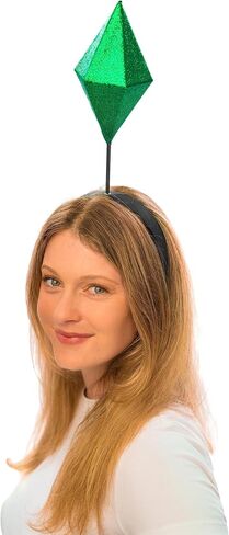 ComfyCamper Sparkly Diamond Headband Costume – Video Game for Woman Womens Girls Adult – Halloween Cosplay Accessories in Saudi Arabia