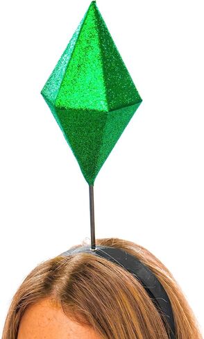 ComfyCamper Sparkly Diamond Headband Costume – Video Game for Woman Womens Girls Adult – Halloween Cosplay Accessories in Saudi Arabia