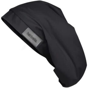 هير بريلا قبعة مطر للنساء من لايت، مقاومة للماء، مبطنة بالساتان، قابلة للتكديس، مقاس XL (اسود)، اسود، XL, أسود, XL in Kuwait