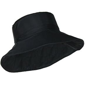 FLH Cute Bucket Rain Hat w/Buckle Accent, 3.5 inch Wide Brim, Roll-Up Packable in Saudi Arabia