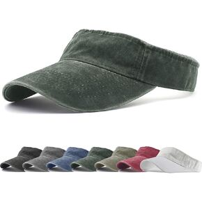 HH HOFNEN Sports Sun Visor Hats Cotton Twill Ball Adjustable Sun Caps for Men Women in Saudi Arabia
