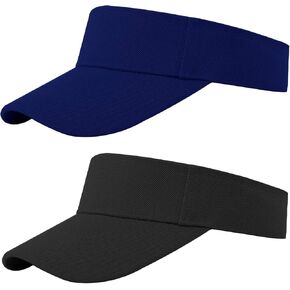 Cooraby Sports Sun Visor Hats Adjustable Sun Visor Caps for Women and Men