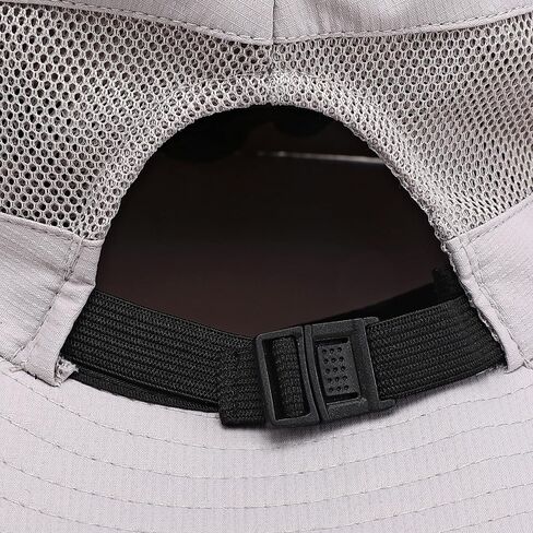 Womens Summer Sun Hat Beach Hat Wide Brim Outdoor UV Protection Hat Foldable Cool Mesh Ponytail Bucket Hat in Kuwait