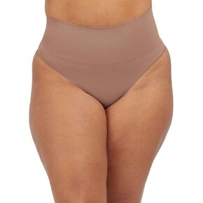 SPANX EcoCare Seamless Shaping Thong - Sculpting with Compression - Women's Shapewear Underwear - Recycled Nylon Fabric Blend