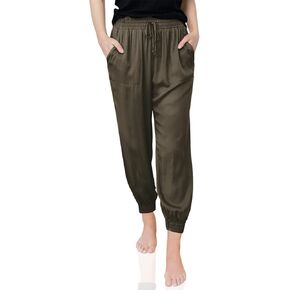 Dokotoo Womens 2023 Soft Casual Drawstring Tie Elastic Waist Loose Jogger Pants with Pockets in Saudi Arabia