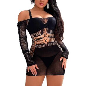 Buitifo Womens Lingerie Dress One Piece Babydoll Nightwear Party Clubwear Bodycon Mini Dresses