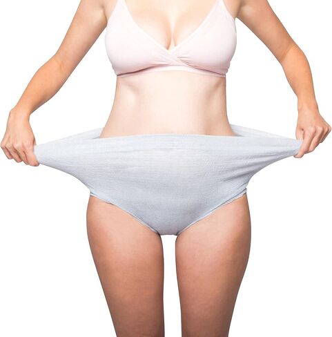 فريدا موم ملابس داخلية عالية الخصر للاستعمال مرة واحدة بعد الولادة من فريدا موم | فائقة النعومة، قابلة للتمدد، جيدة التهوية، ماصة، خالية من اللاتكس - مقاس صغير، 8 قطع (عبوة من قطعة واحدة) in Kuwait
