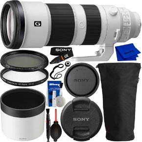 FE 200-600mm f/5.6-6.3 G OSS Lens Compatible with Sony Cameras - Variable Neutral Density Filter, Ultraviolet Filter, Lens Cap Keeper, Air Pump/Dust Blower & Deluxe Maintenance Kit in Kuwait