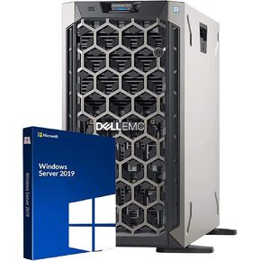 Dell PowerEdge T340 Tower Server, Windows 2019 STD OS, Intel Xeon E-2124 Quad-Core 3.3GHz 8MB, 32GB DDR4 RAM, 8TB Storage, RAID, Single PSU (Renewed) in Saudi Arabia
