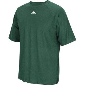 adidas Men's Athletics Badge Of Sport Tiny Script Tee in Saudi Arabia