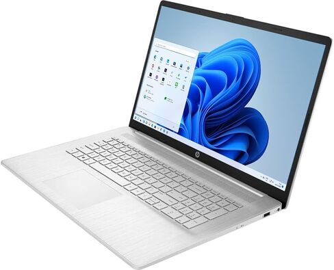 Newest HP 17t Laptop, 17.3" HD+ Touchscreen, Intel Core i5-1135G7 Processor 2.4GHz to 4.2GHz, 16GB RAM, 512GB PCIe SSD, Webcam, Wi-Fi 6, Backlit Keyboard, Windows 11 Home, Silver in Saudi Arabia