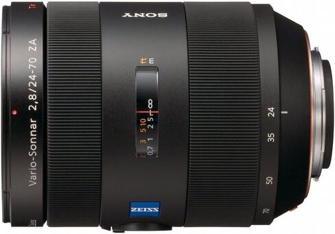Sony 24 -70mm f/2.8 Carl Zeiss Vario Sonnar T Zoom Lens for Sony Alpha Digital SLR Cameras in Saudi Arabia