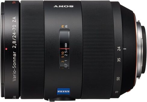 Sony 24 -70mm f/2.8 Carl Zeiss Vario Sonnar T Zoom Lens for Sony Alpha Digital SLR Cameras in Saudi Arabia