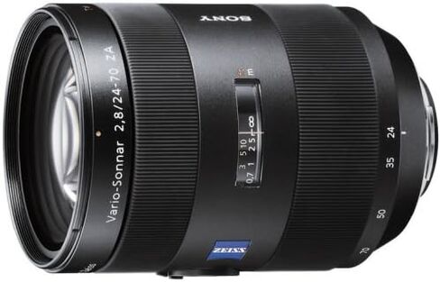Sony 24 -70mm f/2.8 Carl Zeiss Vario Sonnar T Zoom Lens for Sony Alpha Digital SLR Cameras in Kuwait