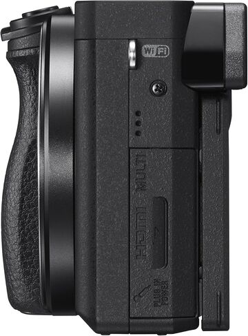 Sony Alpha a6300 Mirrorless Camera: Interchangeable Lens Digital Camera with APS-C, Auto Focus & 4K Video - ILCE 6300 Body with 3in LCD Screen (Black) (Renewed) in Saudi Arabia