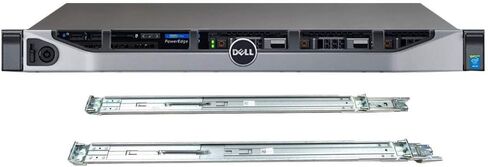 Dell PowerEdge R630 Server with 2 x Intel Xeon E5-2620 v4 8-Core 2.1GHz CPU, 64GB DDR4 RAM, 7.68TB SSD, RAID, Rail Kit, Windows Server 2016 OS (Renewed) in Saudi Arabia