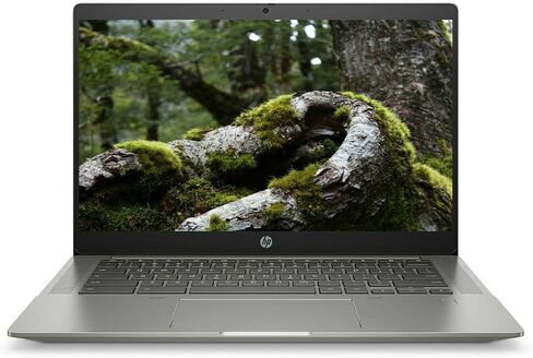 HP Chromebook 14B-NA0010WM 14" FHD AMD Ryzen 3 128GB SSD 4GB RAM Mineral Silver in Saudi Arabia