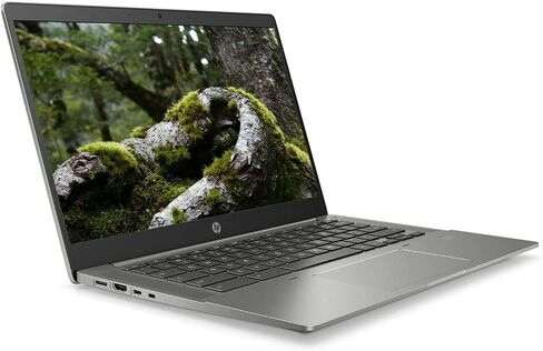 HP Chromebook 14B-NA0010WM 14" FHD AMD Ryzen 3 128GB SSD 4GB RAM Mineral Silver in Saudi Arabia