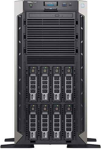 Dell PowerEdge T340 Tower Server, Windows 2019 STD OS, Intel Xeon E-2124 Quad-Core 3.3GHz 8MB, 32GB DDR4 RAM, 8TB Storage, RAID, Single PSU (Renewed) in Saudi Arabia