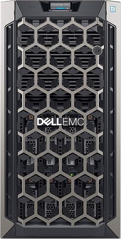 Dell PowerEdge T340 Tower Server, Windows 2019 STD OS, Intel Xeon E-2124 Quad-Core 3.3GHz 8MB, 32GB DDR4 RAM, 8TB Storage, RAID, Single PSU (Renewed) in Saudi Arabia