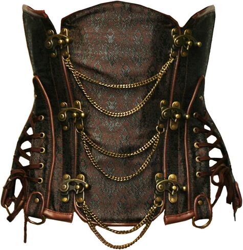 مشد الخصر عالي التحمل من BSLINGERIE® Gothic Steampunk in Kuwait