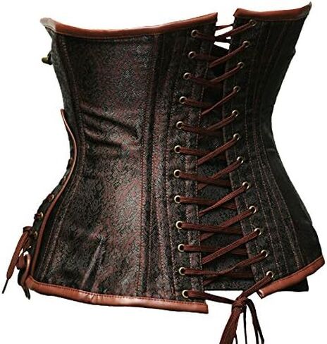 مشد الخصر عالي التحمل من BSLINGERIE® Gothic Steampunk in Kuwait