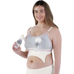 BRAVADO! DESIGNS Pumping Bra Hands Free | Clip and Pump | Pumping Accessory | S-XL