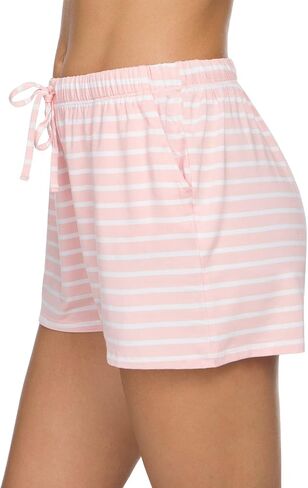 Pajama Shorts Womens Sleep Lounge Short Pj Bottoms Shorts 2 Pack in Kuwait