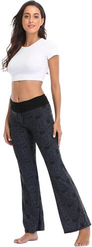 HDE Womens Pajama Pants Wide Leg Sleepwear Casual Loose Lounge Pant PJ Bottoms in Kuwait
