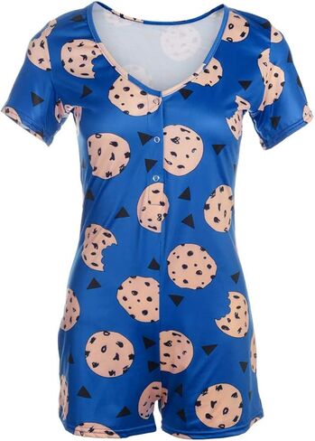 شورت نسائي قصير من MissShorthair قطعة واحدة بيجامة ضيقة قطعة واحدة للنساء in Kuwait