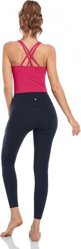 HeyNuts Longline Zeal Bras Medium Impact Wirefree Sports Bras Workout Tank Tops with Removable Pads, A-D Cups in Saudi Arabia