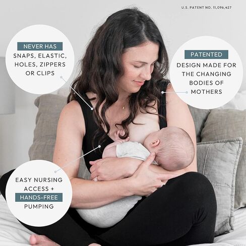 Larken X Relaxed Bra – All in One Nursing and Hands Free Pumping in Saudi Arabia