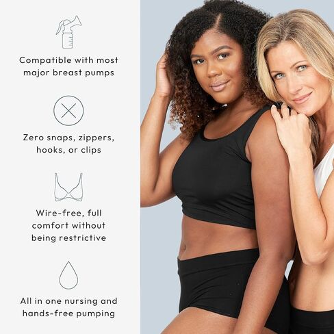 Larken X Relaxed Bra – All in One Nursing and Hands Free Pumping in Saudi Arabia
