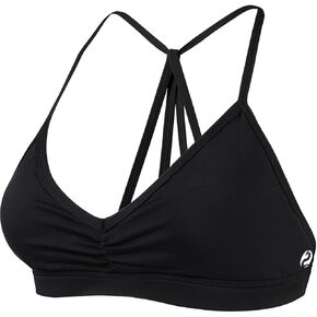 AUROLA Mercury Workout Sports Bras Women Athletic Removable Padded Backless Strapy Minimal Crop Top in Kuwait