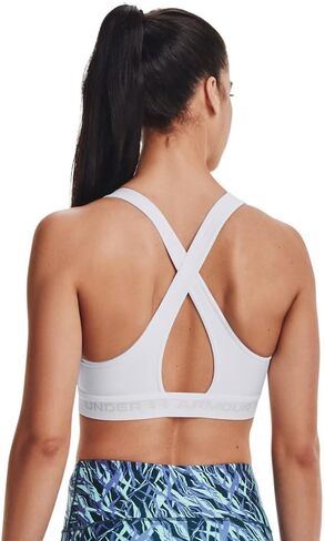 Under Armour Women’s Crossback Mid Impact Sports Bra in Saudi Arabia