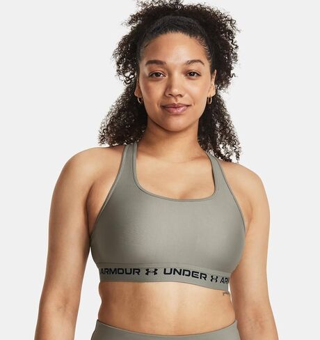 Under Armour Women’s Crossback Mid Impact Sports Bra in Saudi Arabia