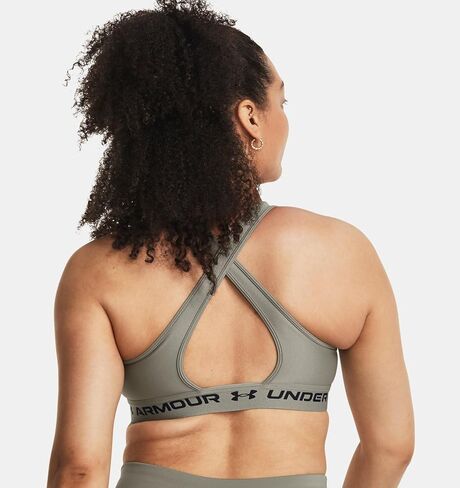 Under Armour Women’s Crossback Mid Impact Sports Bra in Saudi Arabia