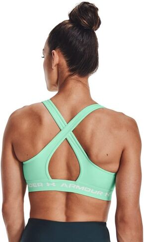 Under Armour Women’s Crossback Mid Impact Sports Bra in Saudi Arabia