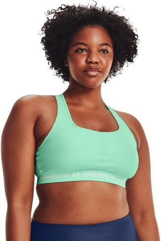Under Armour Women’s Crossback Mid Impact Sports Bra in Saudi Arabia