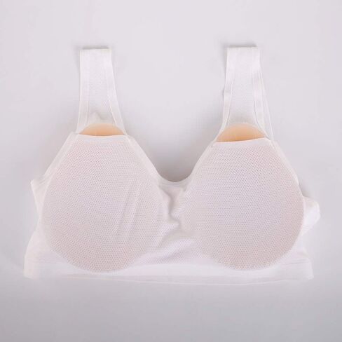 ZMASI 2 في 1 سيليكون إدراج الثدي أشكال Waterdrop وهمية الثدي استئصال الثدي حمالات الصدر الاصطناعية مجموعة in Kuwait