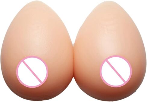 ZMASI 2 في 1 سيليكون إدراج الثدي أشكال Waterdrop وهمية الثدي استئصال الثدي حمالات الصدر الاصطناعية مجموعة in Kuwait