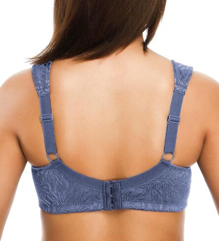 ZeroBound Women's Minimizer Bras Comfort Cushion Strap Wirefree Full Coverage Large Bust Non-Padded Bra in Kuwait