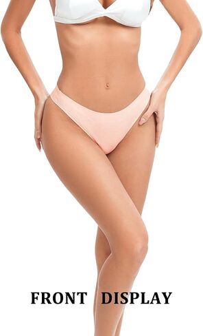POKARLA Seamless Thongs for Women No Show Underwear Pack of 10 in Saudi Arabia