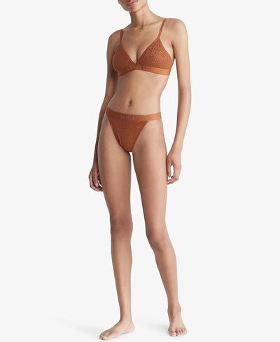 Calvin Klein Women's Intrinsic Unlined High-Leg Tanga in Saudi Arabia