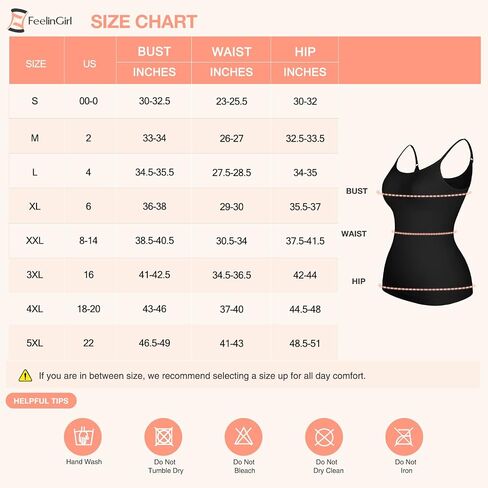 FeelinGirl Camisole for Women Tummy Control Cami Shaper Seamless Compression Tank Top Shapewear for Women in Kuwait