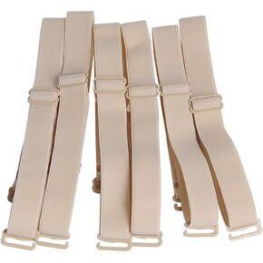 Closecret Women's Convertible Bra Straps with 12mm 15mm 18mm Width Optional